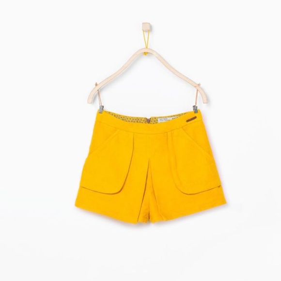 Zara Other - Zara girls yellow shorts